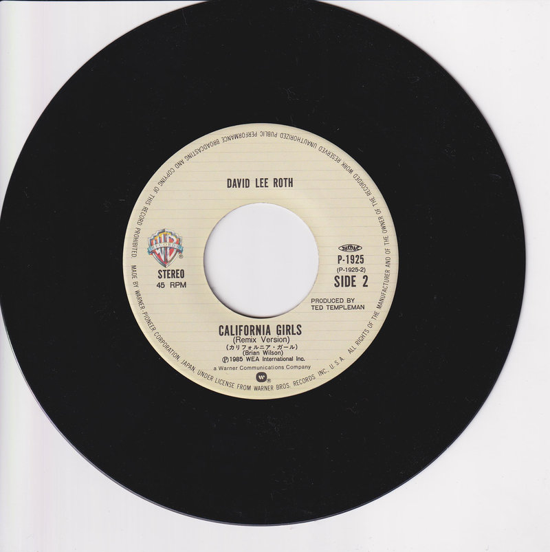 David Lee Roth – California Girls (Japan)