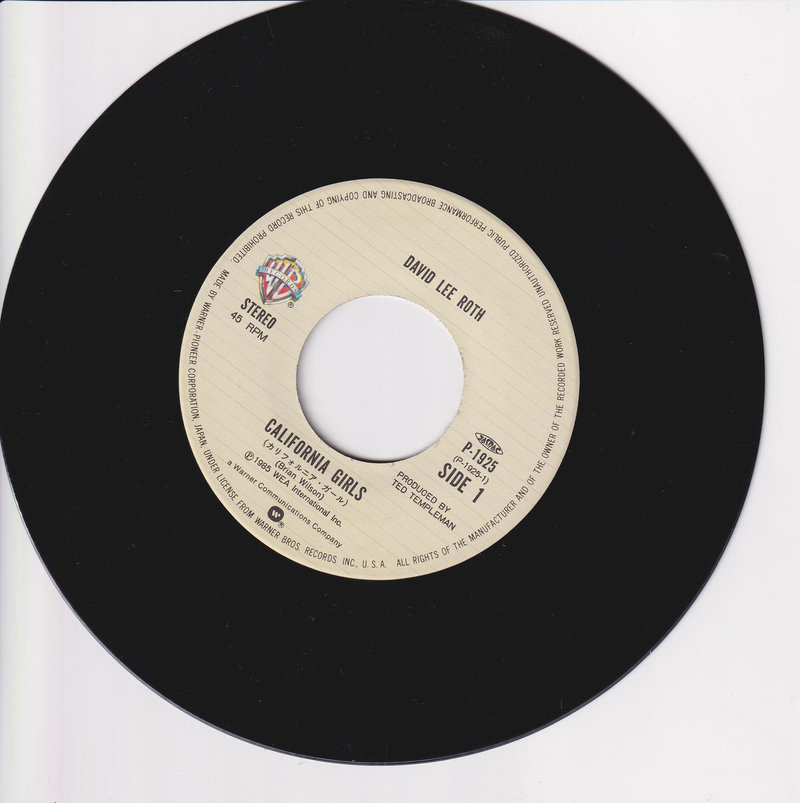 David Lee Roth – California Girls (Japan)